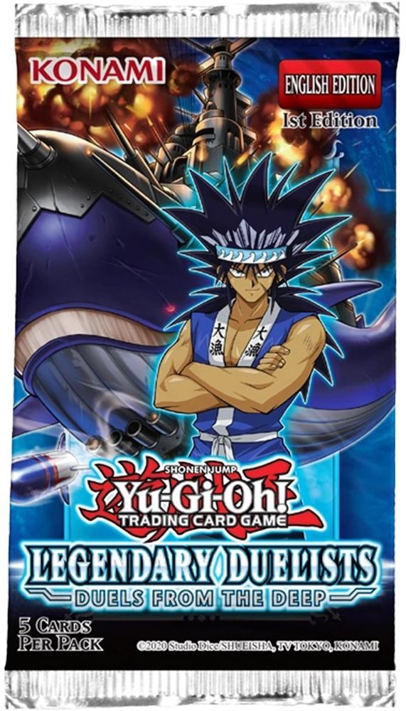 Yu-Gi-Oh! Legendary Duelists Duels from the Deep Booster Pack
