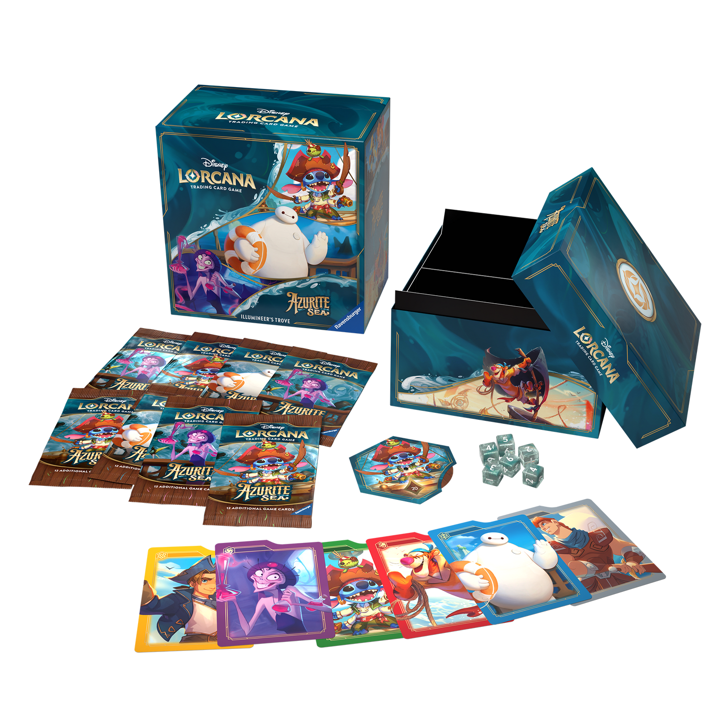 Disney Lorcana: Azurite Sea Illumineer's Trove