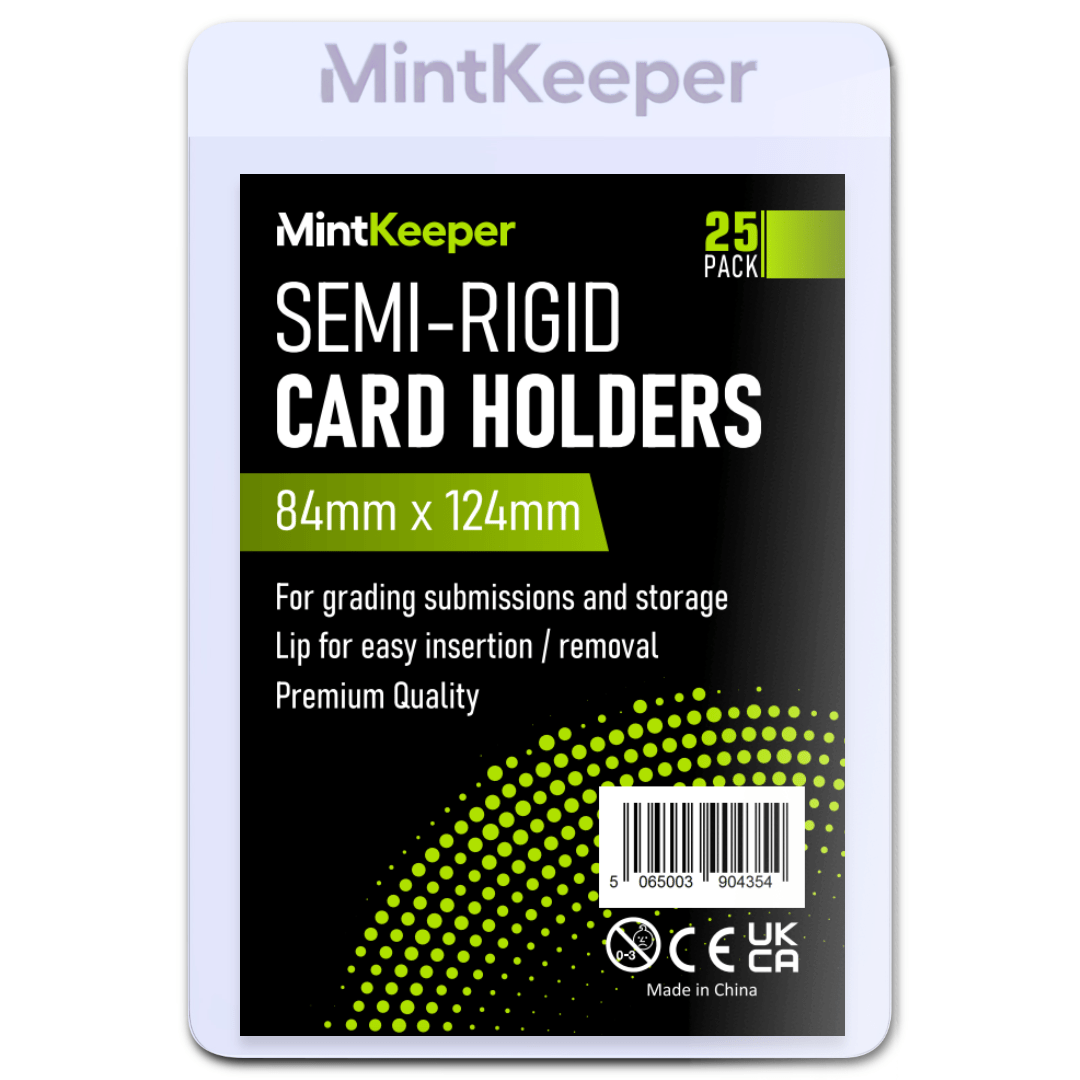 MintKeeper Semi Rigid Card Holders 25 pack