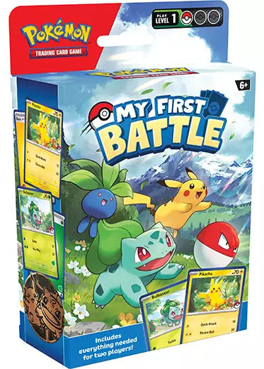 Pokémon TCG My First Battle Pikachu vs Bulbasaur