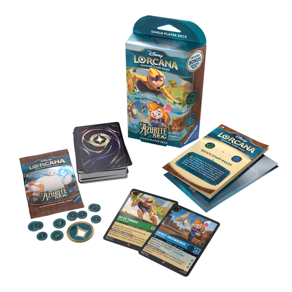 Disney Lorcana Azurite Sea Starter Deck