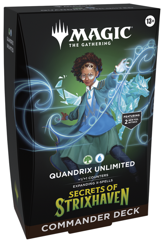 Magic: The Gathering - Secrets of Strixhaven Commander Deck: Quandrix Unlimited