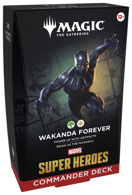Magic: The Gathering - Marvel Super Heroes Commander Deck: Wakanda Forever