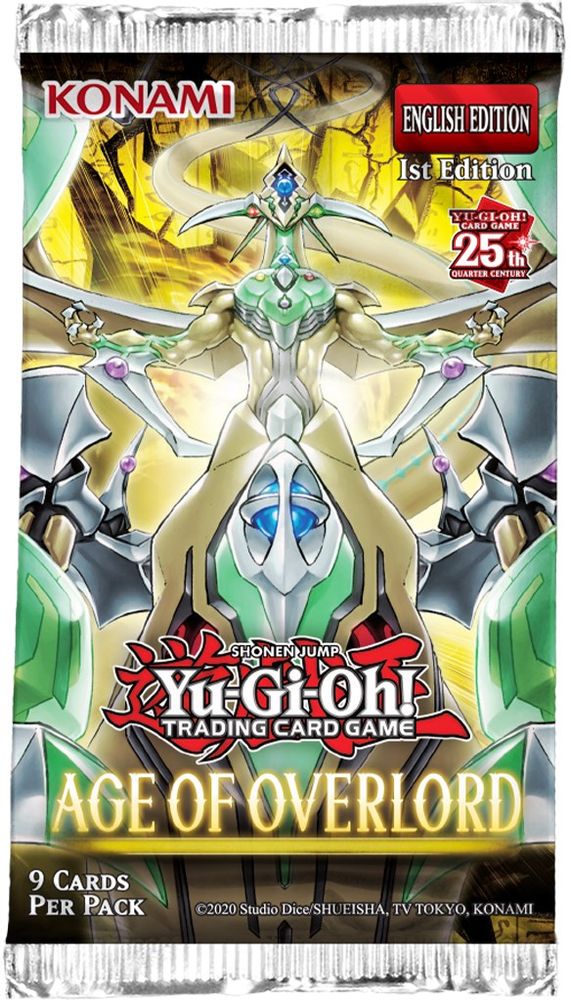 Yu-Gi-Oh! TCG Age of Overlord Booster Pack 1st Edition
