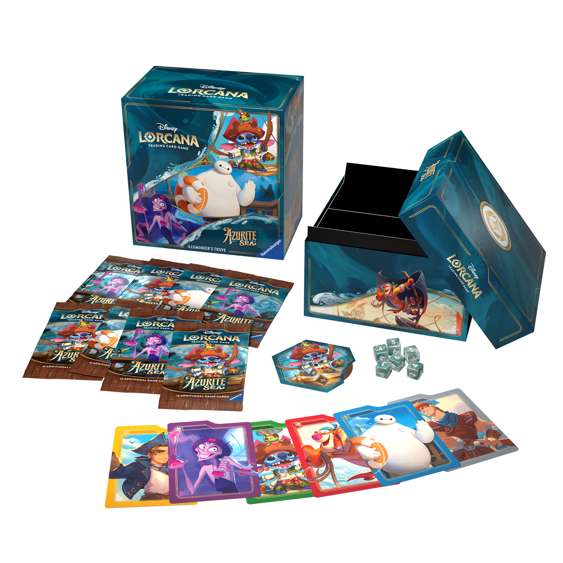 Disney Lorcana: Azurite Sea Illumineer's Trove