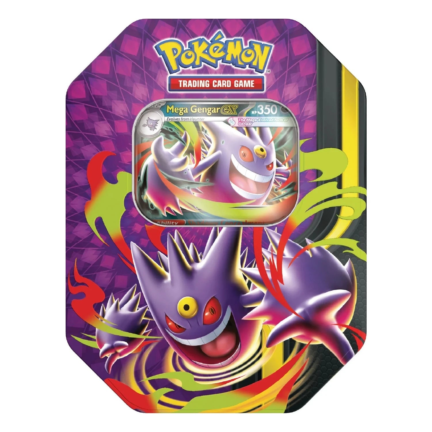 Pokémon TCG Mega Moonlit Tin Mega Gengar ex