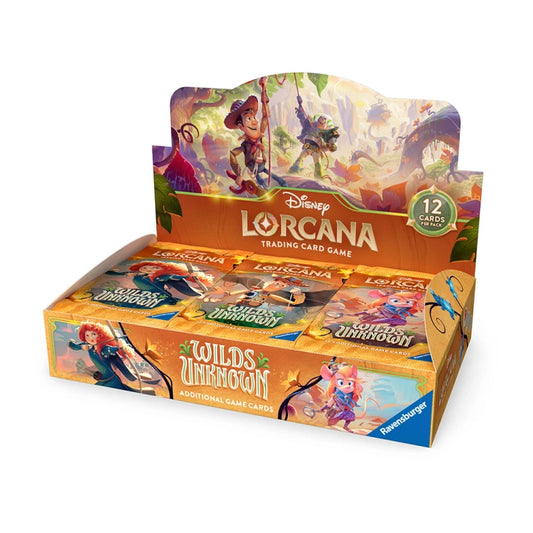 Disney Lorcana: Wilds Unknown Booster Box (Set 12)