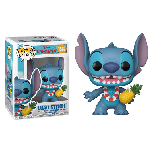 Funko Pop! Vinyl Disney Lilo & Stitch Luau Stitch #1567 in Funko window display box