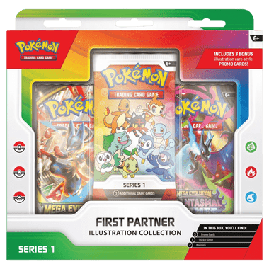 Pokémon TCG First Partner Illustration Collection Series 1