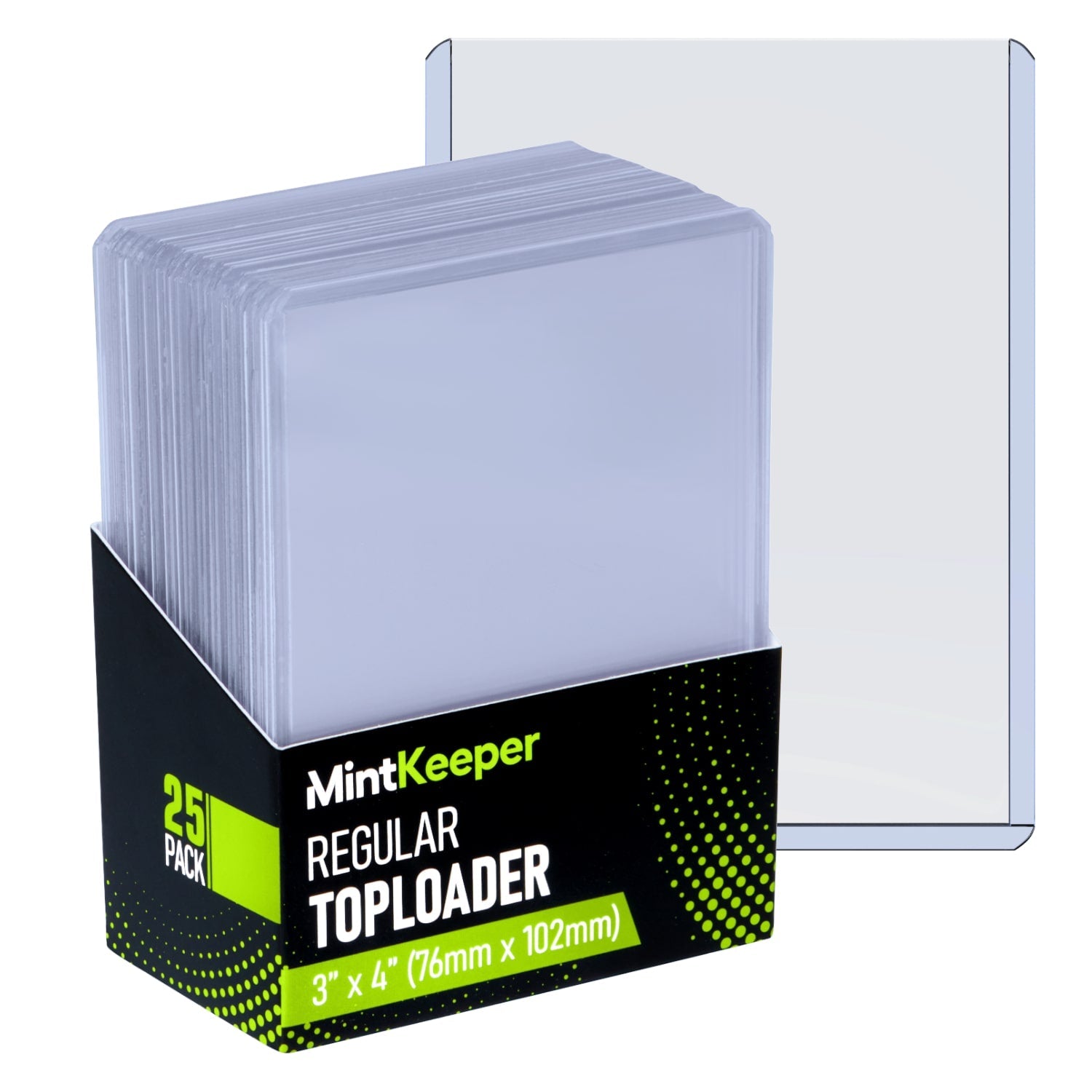 MintKeeper 3x4 Regular Toploaders 25 Pack