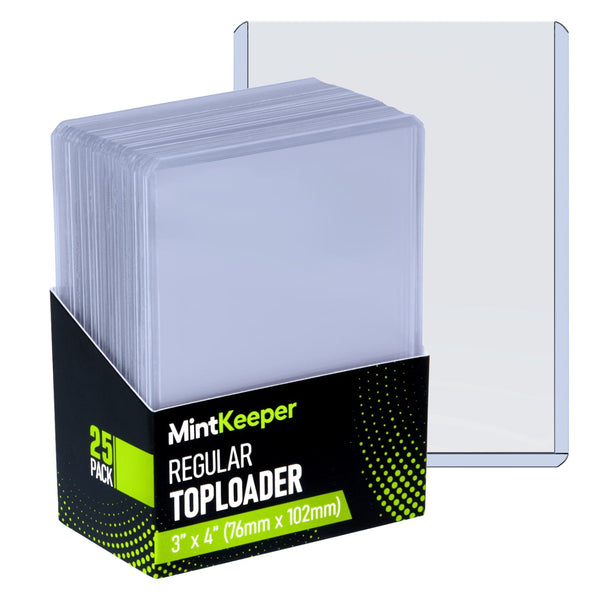 MintKeeper 3x4 Regular Toploaders 25 Pack