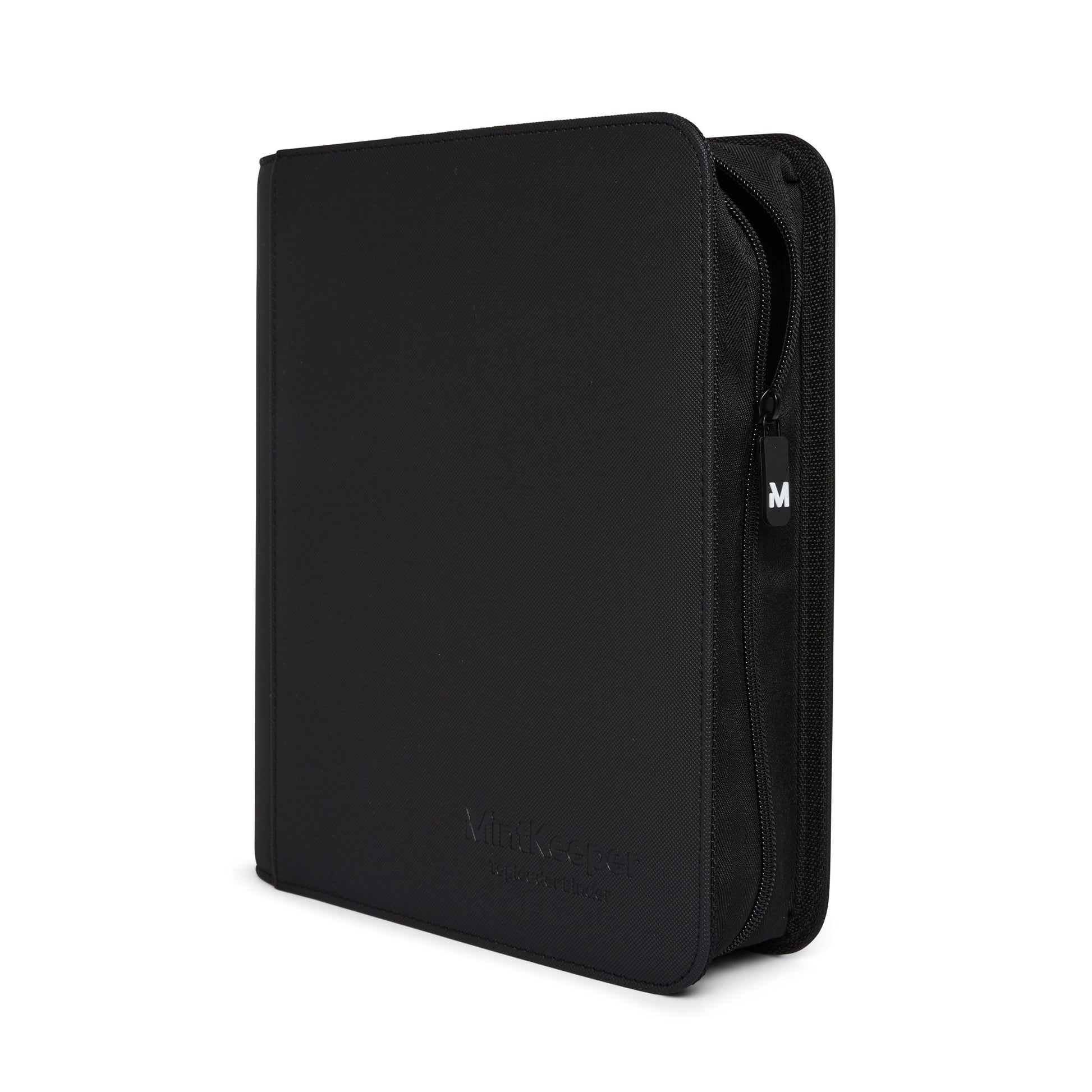 MintKeeper 4-Pocket Toploader Binder Black