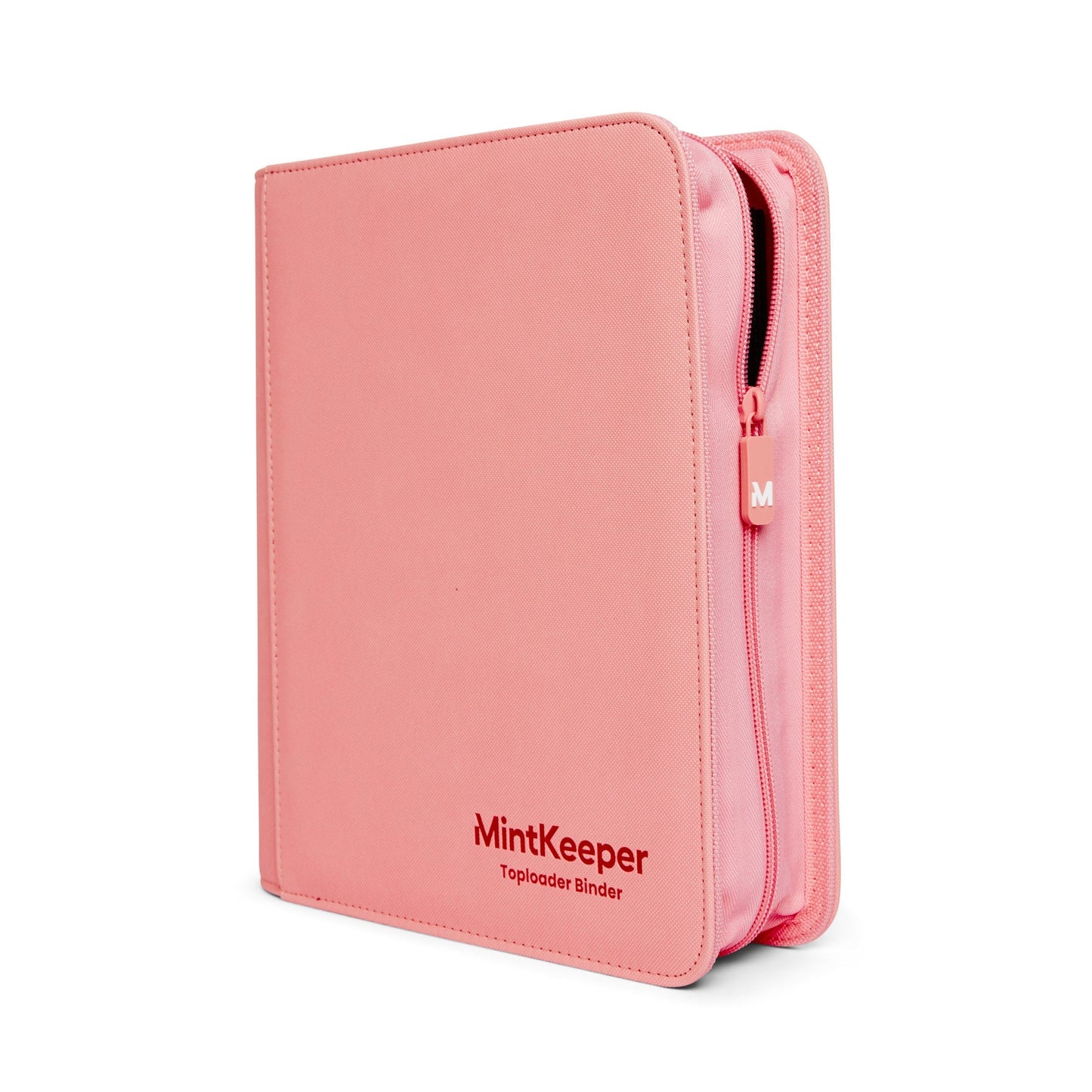 MintKeeper 4-Pocket Toploader Binder Pink