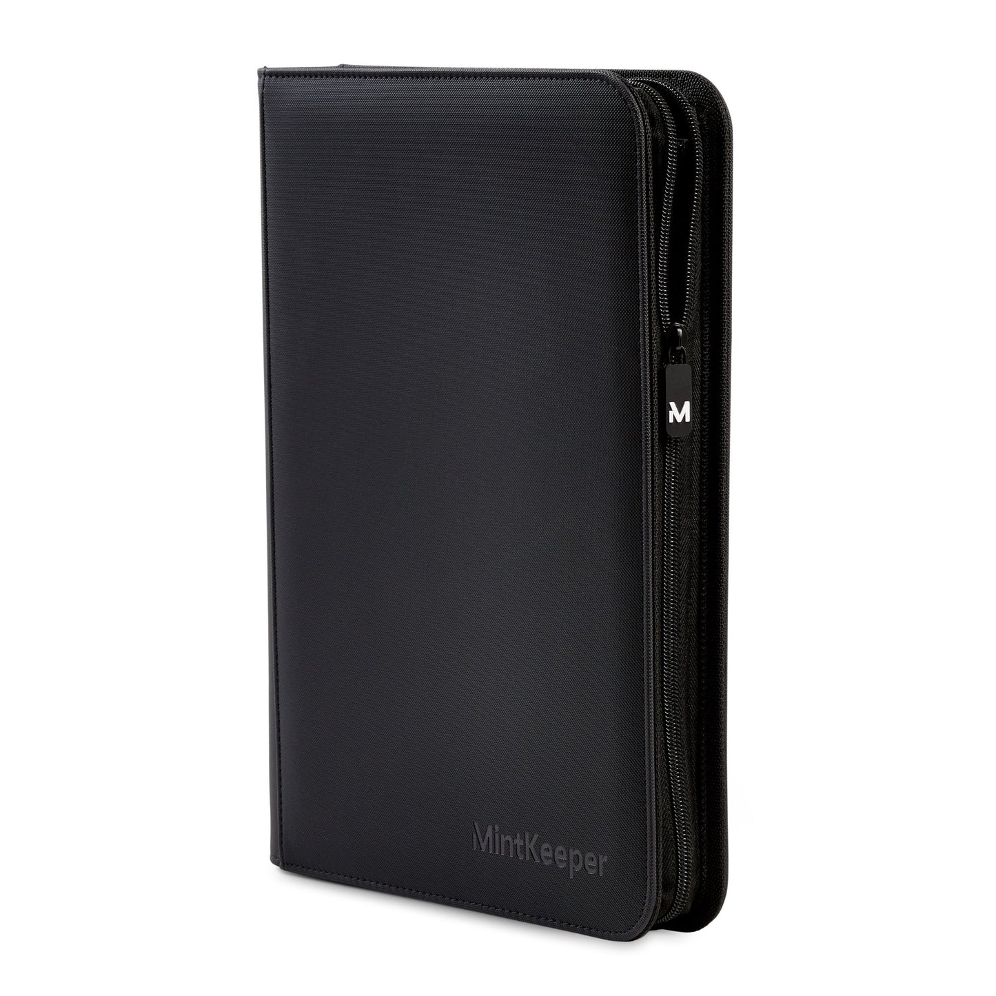 MintKeeper 9-Pocket Premium Zip Binder Black