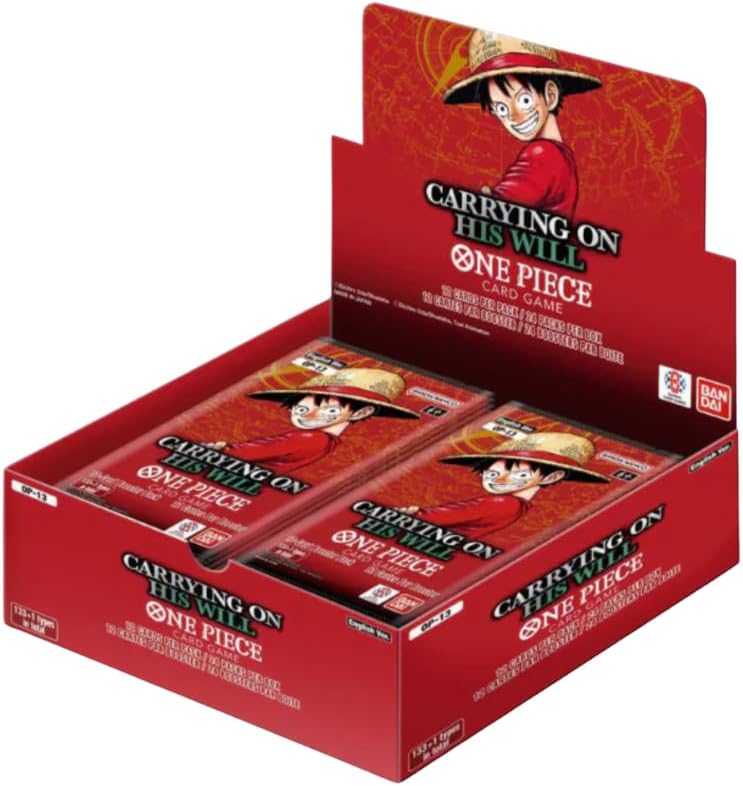 One Piece Card Game: Carrying On His Will Booster Box [OP-13]