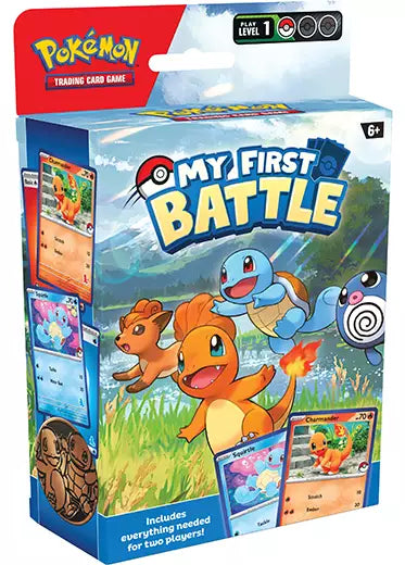 Pokémon TCG My First Battle Charmander vs Squirtle