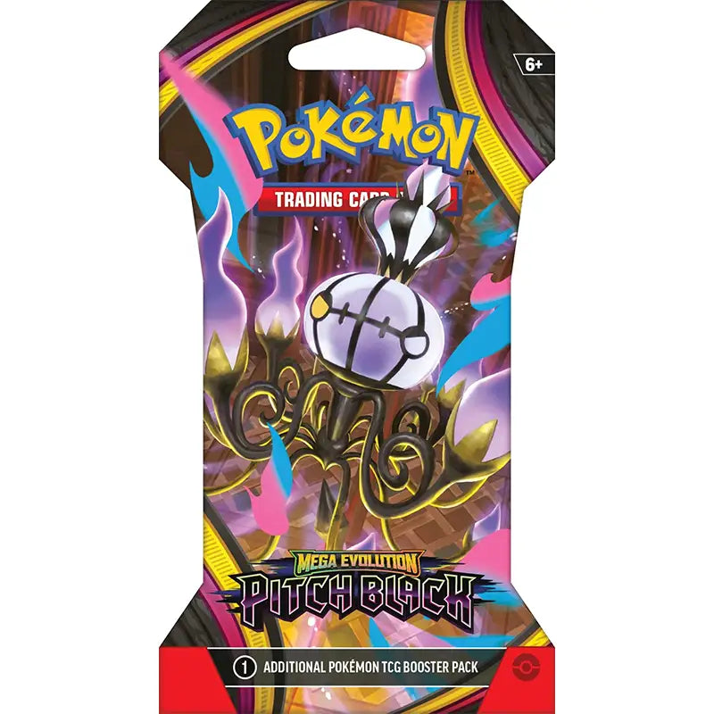 Pokémon TCG: Mega Evolution—Pitch Black Sleeved Booster Pack