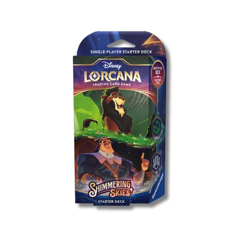 Disney Lorcana Shimmering Skies Starter Deck