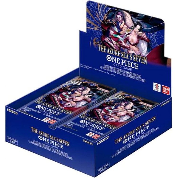 One Piece Card Game: The Azure Sea's Seven Booster Box [OP14-EB04]