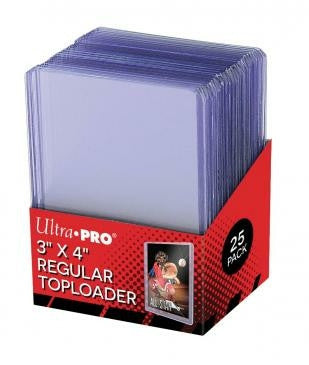 Ultra Pro 3x4 Clear Toploaders Pack of 25