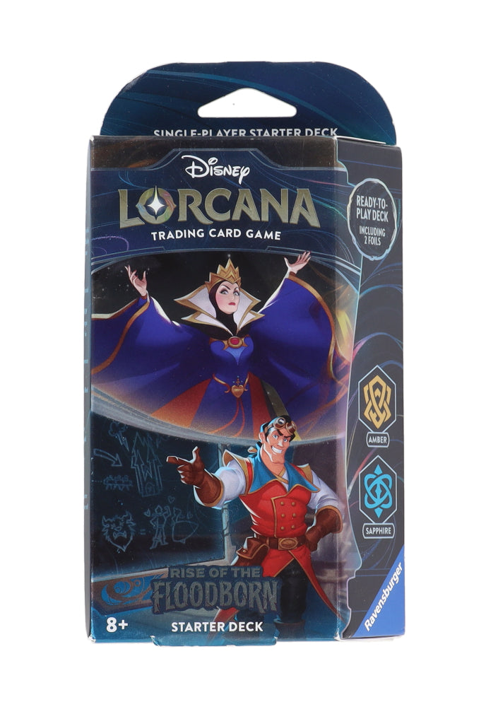 Disney Lorcana: Rise of the Floodborn Starter Deck (Amber & Sapphire)